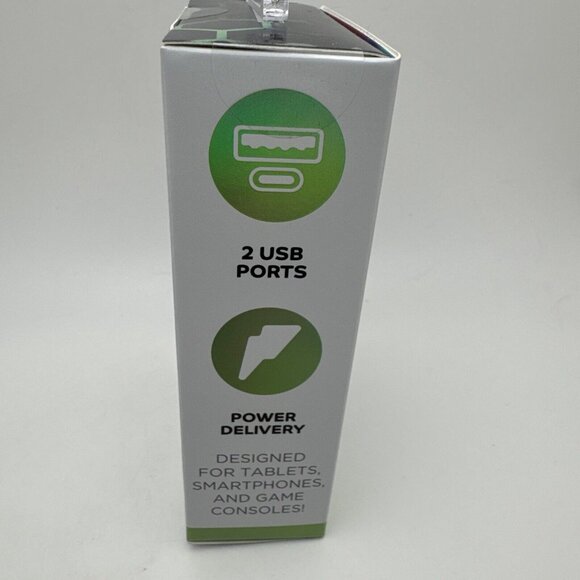 tech mod 20w dual usb wall charger White GR59 - Picture 2 of 5